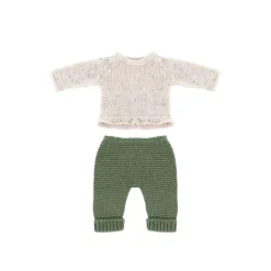 Miniland Dolls|4 Years < Knit Doll Sweater and Pant Set - 12"