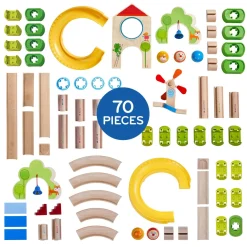 HABA Wooden Toys|2 Years < Kullerbü All Around Town Bundle