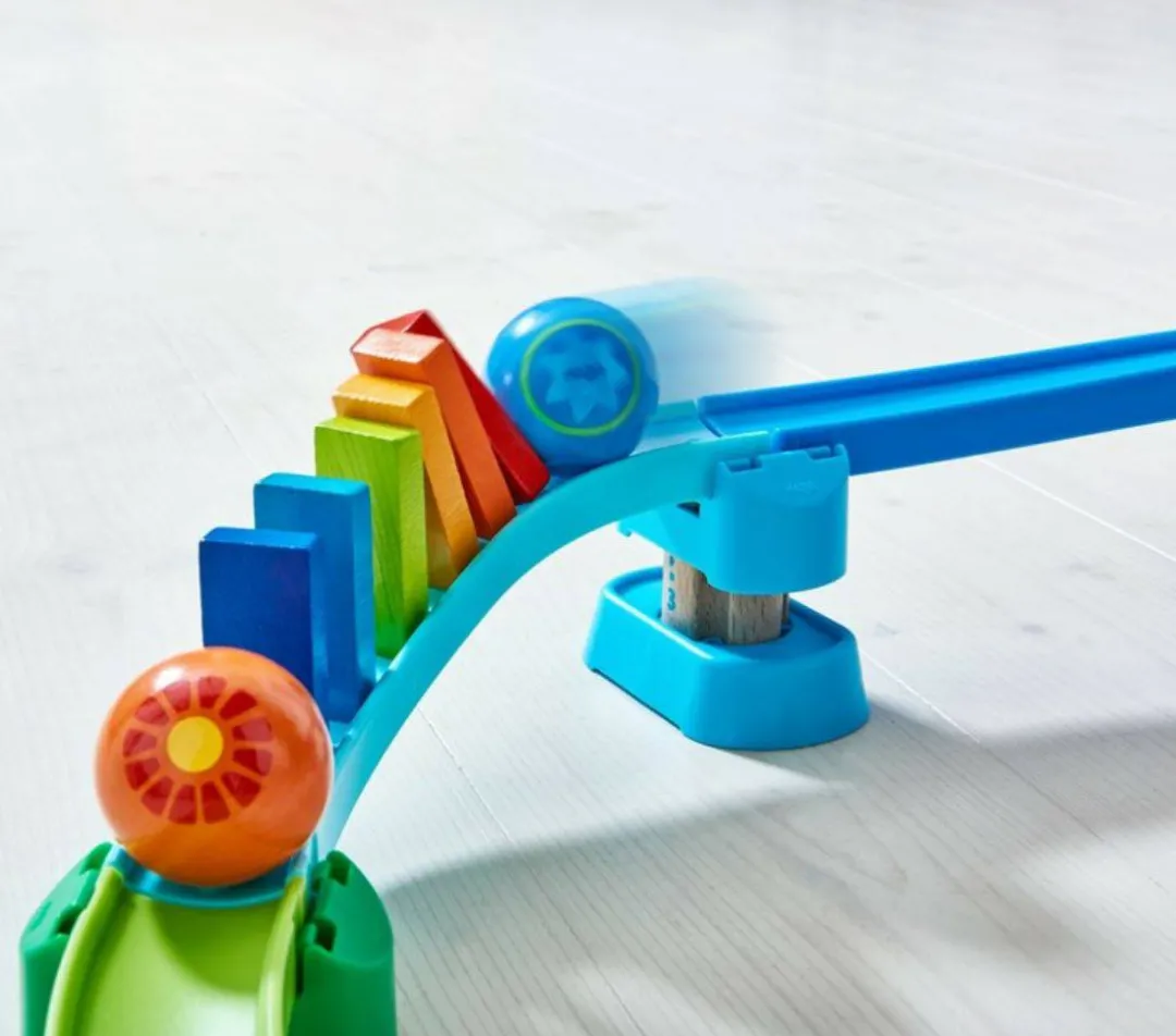 HABA Marble & Ball Runs|Wooden Toys < Kullerbu Kringel Domino Play Track Set