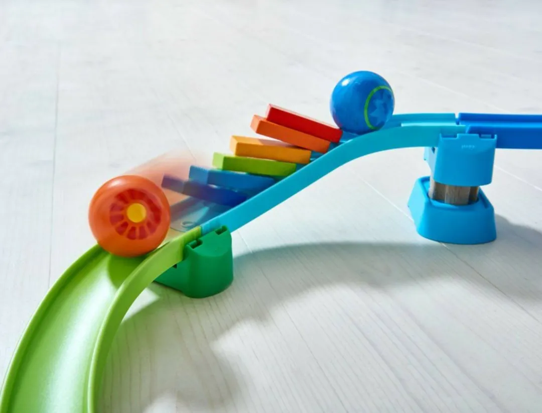 HABA Marble & Ball Runs|Wooden Toys < Kullerbu Kringel Domino Play Track Set
