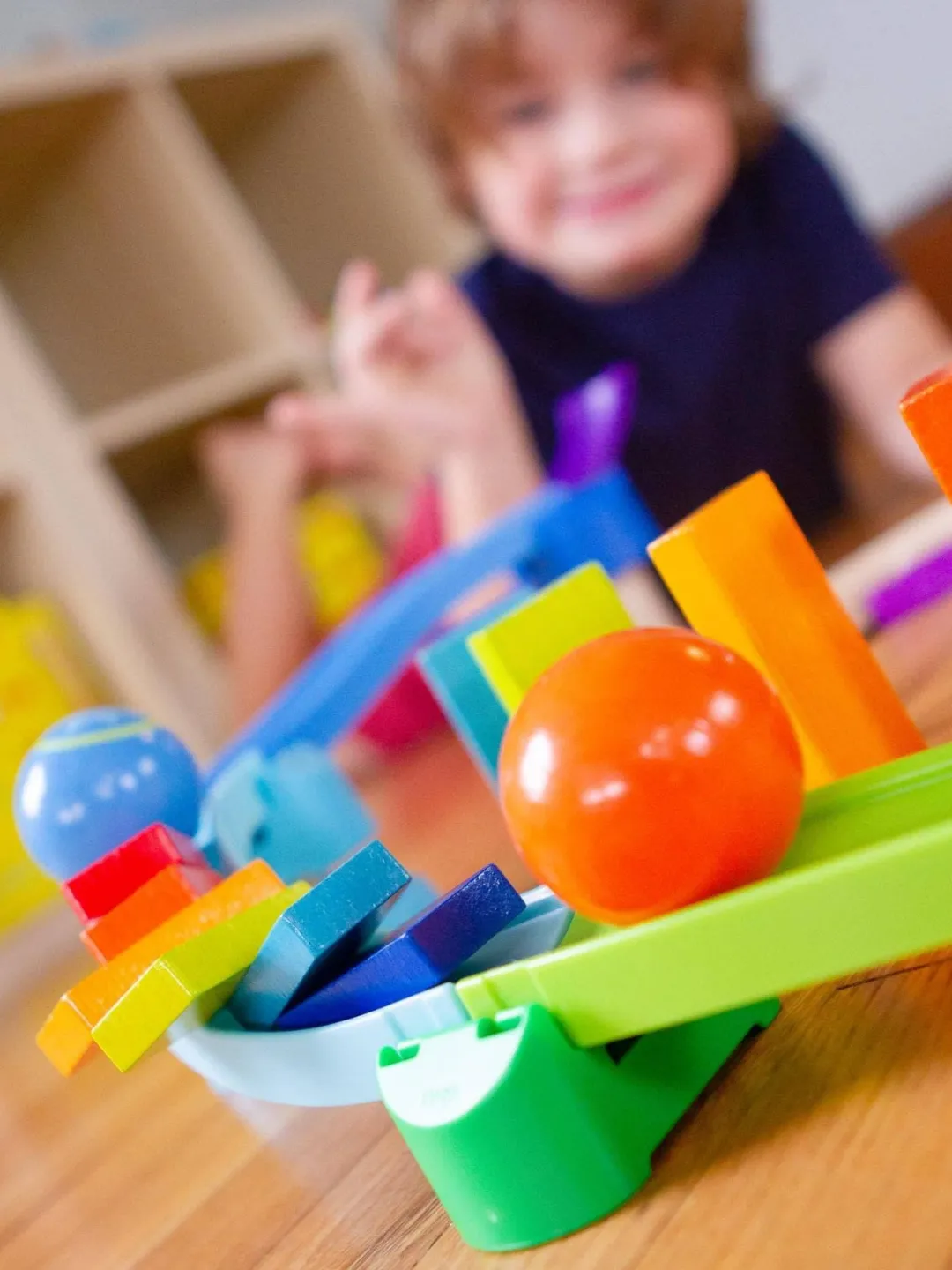 HABA Marble & Ball Runs|Wooden Toys < Kullerbu Kringel Domino Play Track Set