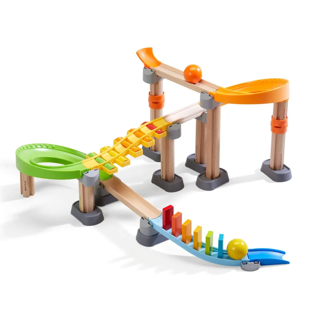 HABA Marble & Ball Runs|Wooden Toys < Kullerbu Melody Dominoes Set