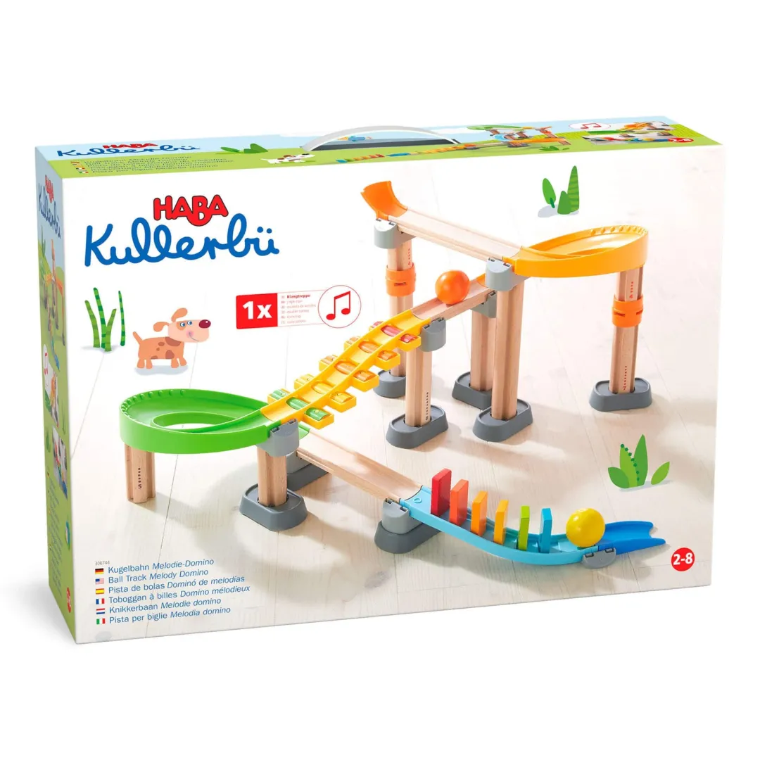 HABA Marble & Ball Runs|Wooden Toys < Kullerbu Melody Dominoes Set