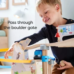 HABA Marble & Ball Runs|Wooden Toys < Kullerbu Mountain Adventure Track Set