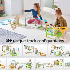 HABA Marble & Ball Runs|Wooden Toys < Kullerbu Mountain Adventure Track Set