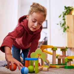 HABA Marble & Ball Runs|Wooden Toys < Kullerbu Sim-Sala-Kling Wooden Track Set