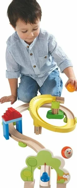 HABA Marble & Ball Runs|Wooden Toys < Kullerbu Spiral Starter Track Set