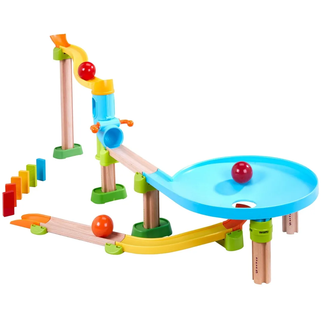 HABA Marble & Ball Runs|Wooden Toys < Kullerbu Traffic Jam Ball Track Set