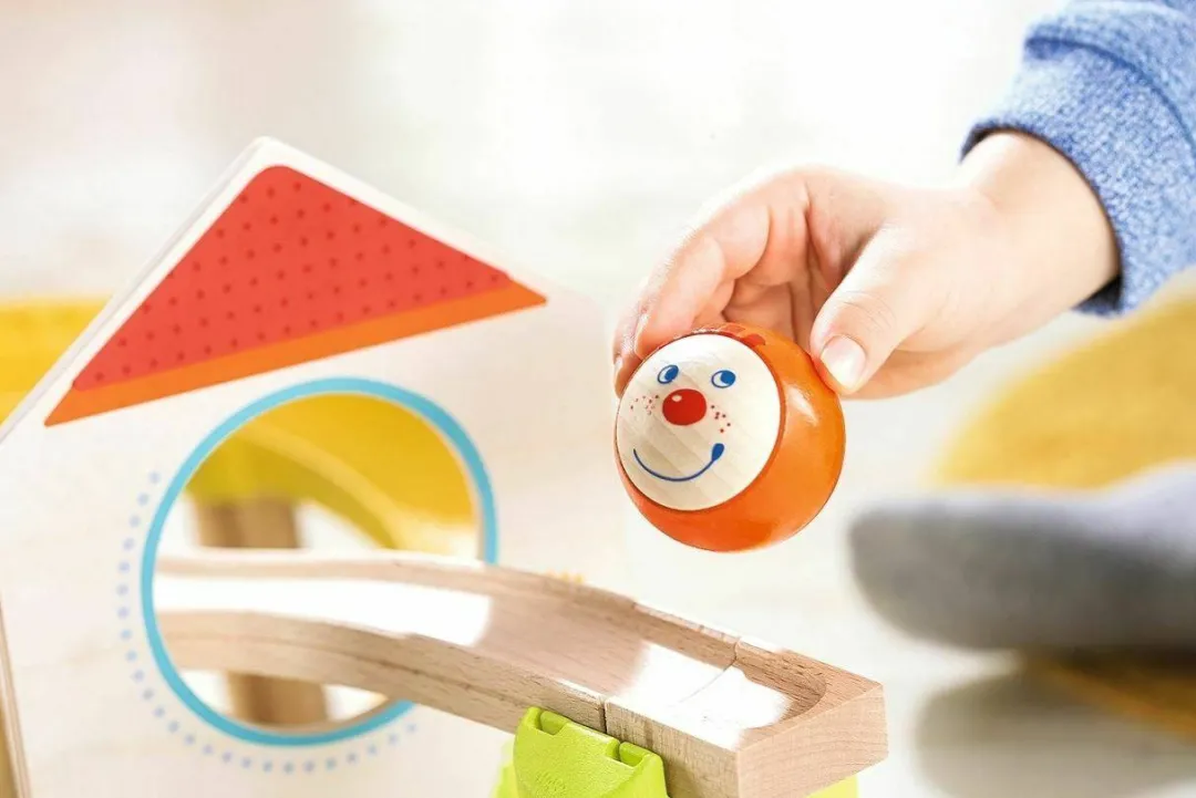 HABA Marble & Ball Runs|4 Years < Kullerbu Windmill Starter Track Set - 25 Pieces