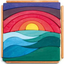 Grimm's Spiel u0026 Holz Wooden Toys|Puzzles < Landscape Wooden Puzzle