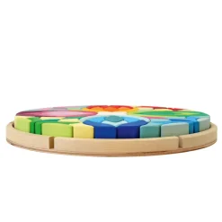 Grimm's Spiel u0026 Holz Wooden Toys|4 Years < Lara Wooden Mosaic Building Set