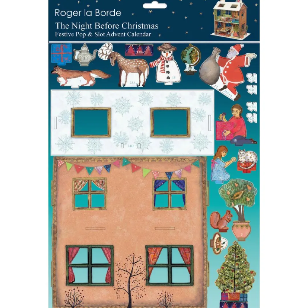 Roger La Borde 4 Years|3 Years < Large Christmas Pop & Slot Advent Calendar