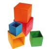 Grimm's Spiel u0026 Holz 12-24 Months|Early Learning < Large Rainbow Wooden Nesting Cubes