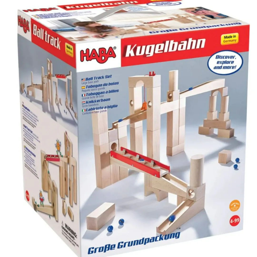 HABA Marble & Ball Runs|Wooden Toys < Large Wooden Marble Run Set