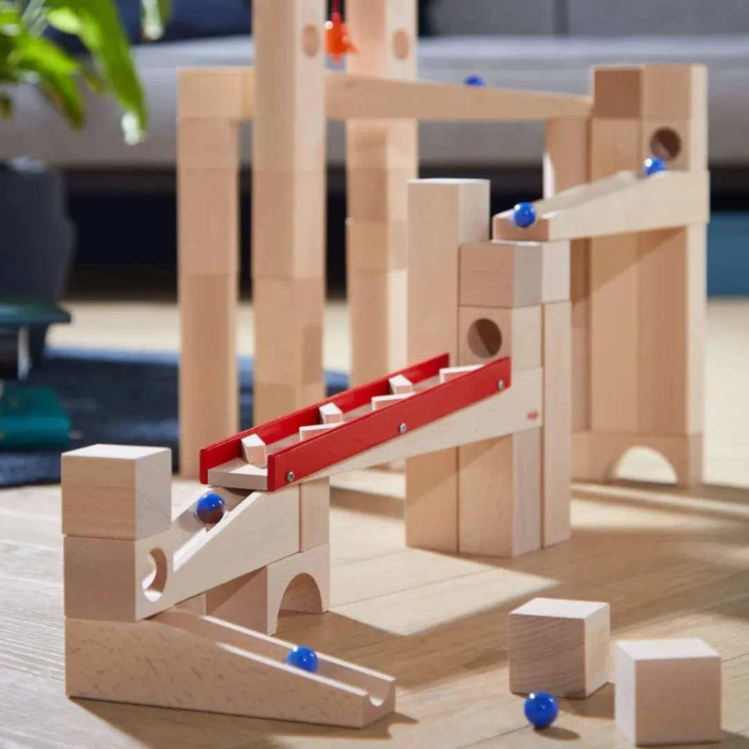 HABA Marble & Ball Runs|Wooden Toys < Large Wooden Marble Run Set