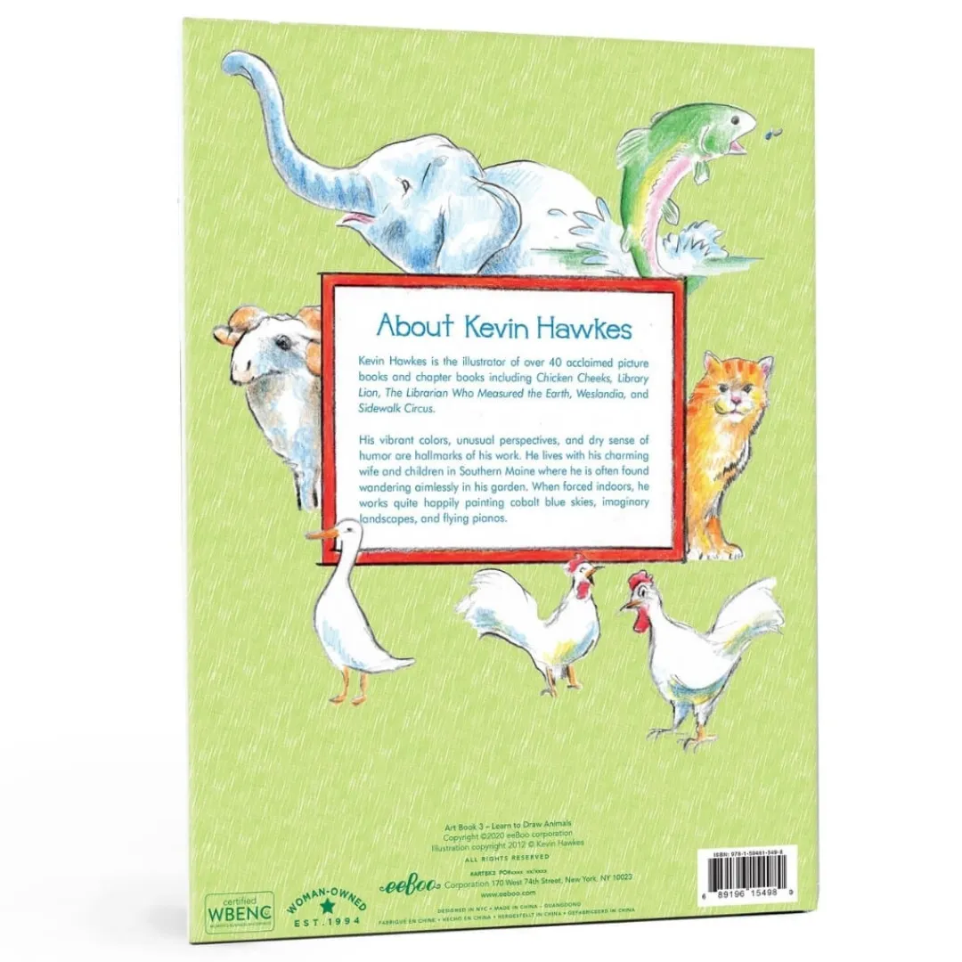 eeboo Books|7+ Years < Learn To Draw Animals Art Book