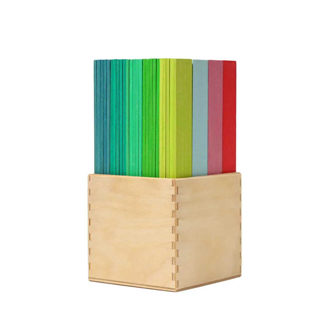 Grimm's Spiel u0026 Holz Wooden Toys|4 Years < Leonardo Building Sticks - Da Vinci's Bridge