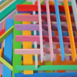 Grimm's Spiel u0026 Holz Wooden Toys|4 Years < Leonardo Building Sticks - Da Vinci's Bridge