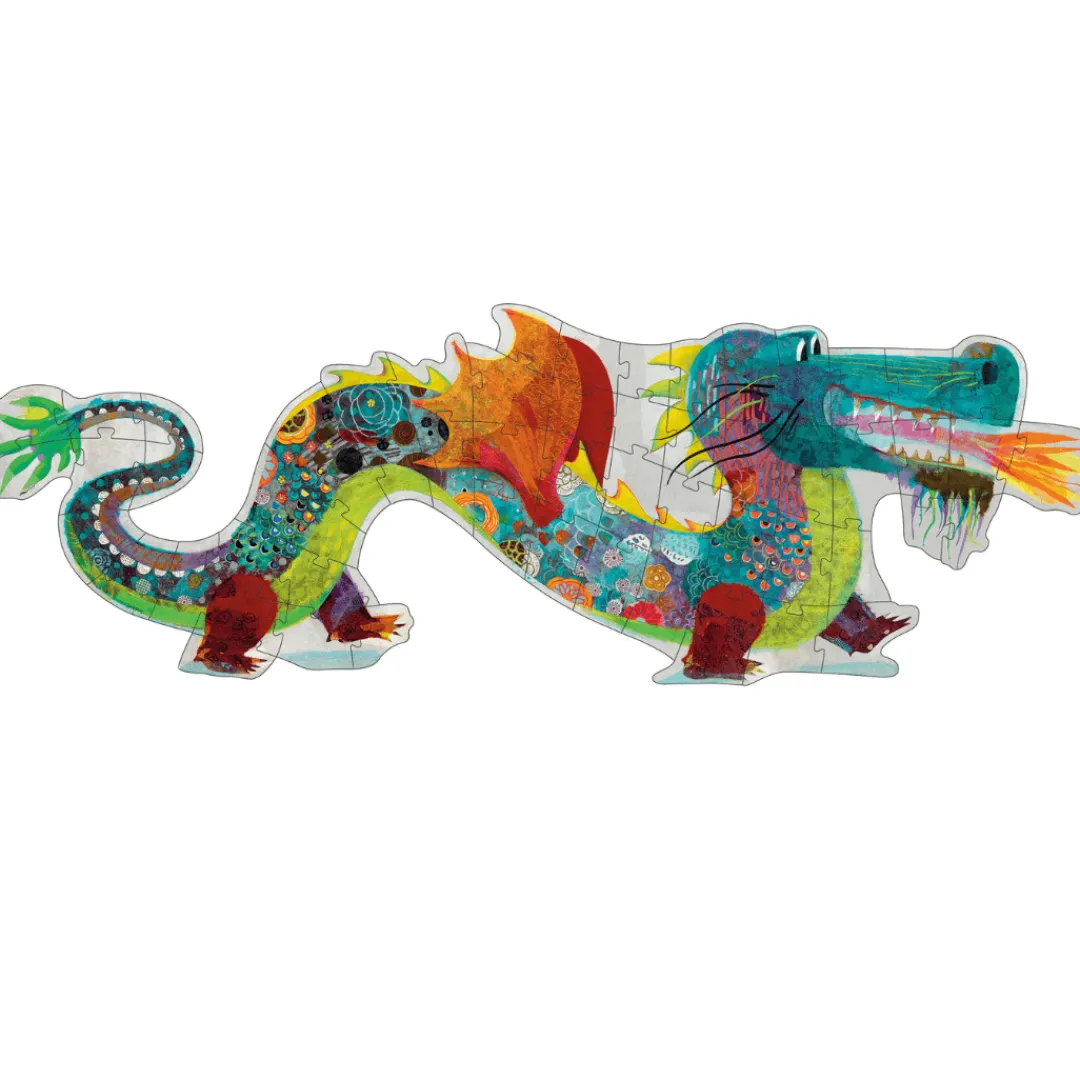 Djeco 6 Years|5 Years < Leon the Dragon 58 Piece Giant Floor Jigsaw Puzzle