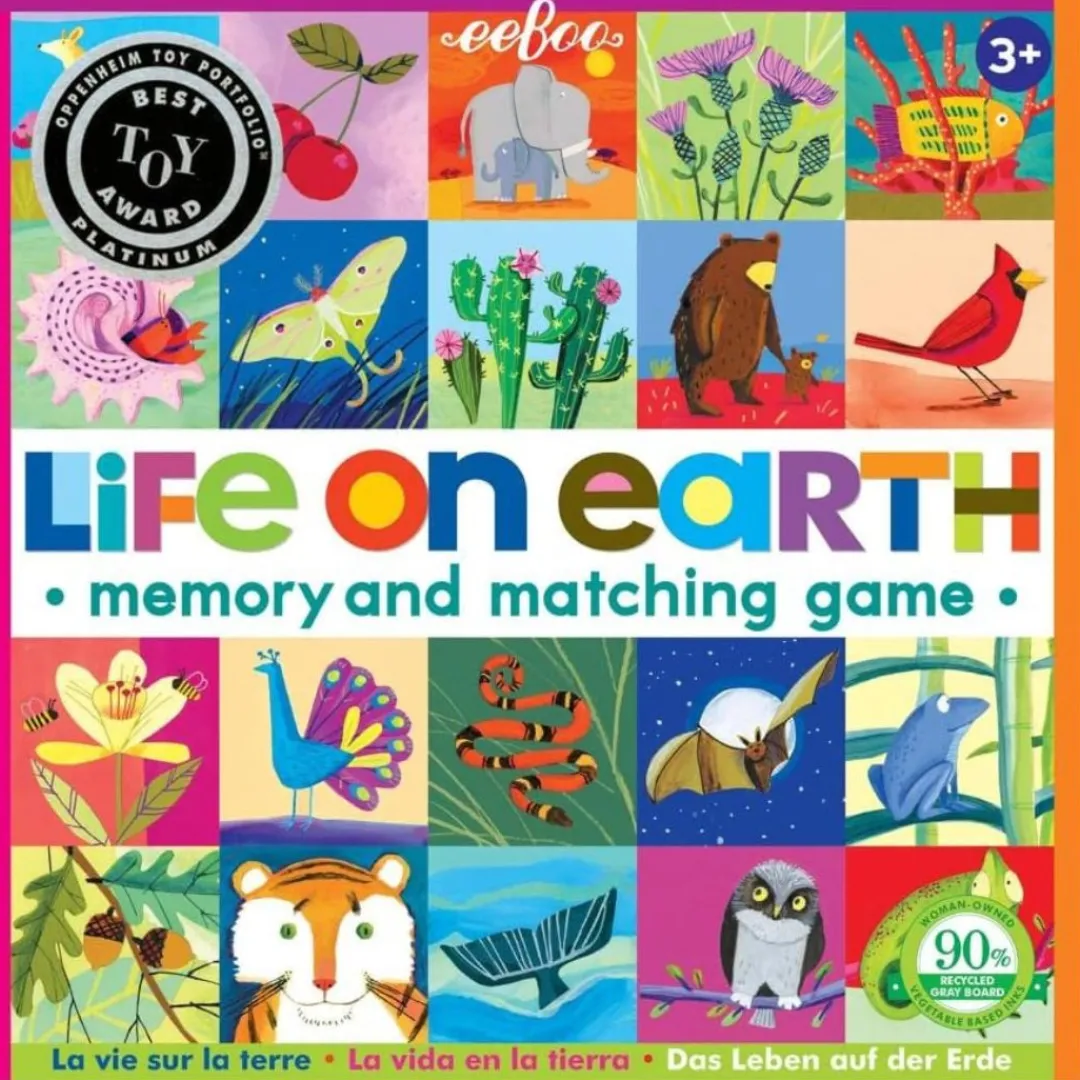 eeBoo Games|4 Years < Life On Earth Memory Game
