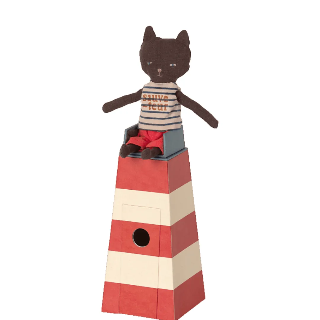 Maileg Maileg Collection|4 Years < Lighthouse with Lifeguard Cat