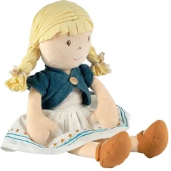 Tikiri Toys 12-24 Months|Dolls < Lily - Organic Doll with Blonde Hair