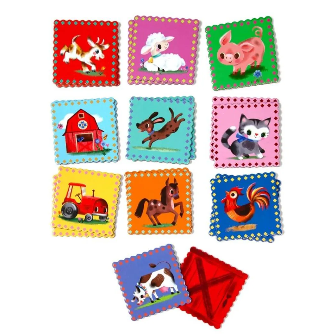 eeBoo Early Learning|Games < Little Farm Matching Game