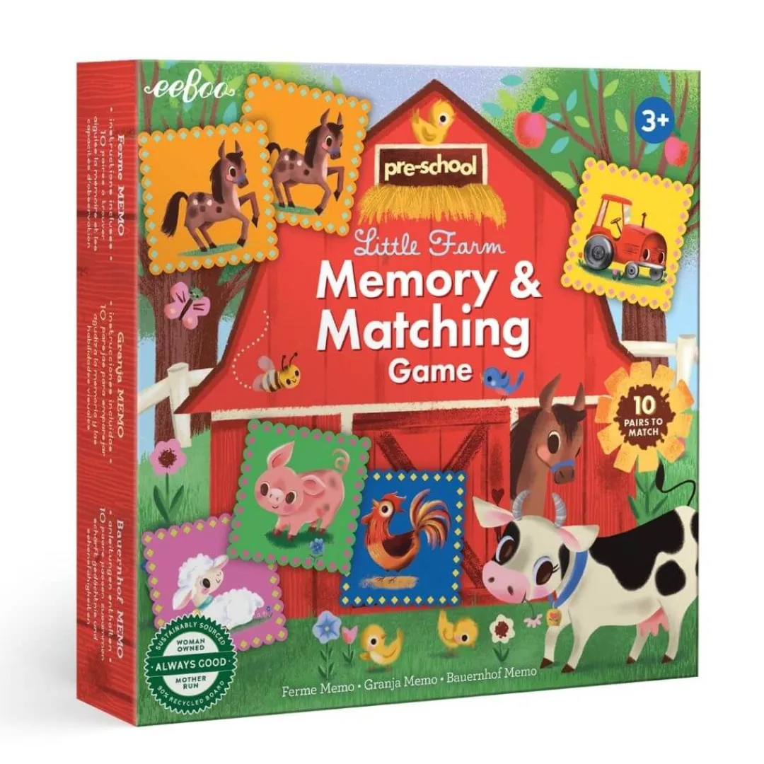 eeBoo Early Learning|Games < Little Farm Matching Game