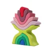 Grimm's Spiel u0026 Holz 12-24 Months|Wooden Toys < Little Flower Nesting Blocks