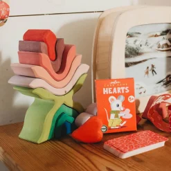 Grimm's Spiel u0026 Holz 12-24 Months|Wooden Toys < Little Flower Nesting Blocks