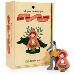 Tender Leaf Toys Dollhouses|Wooden Toys < Little Red Riding Hood Wooden Story Box