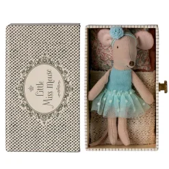 Maileg Dolls|Maileg Collection < Little Sister Dance Mouse with Daybed