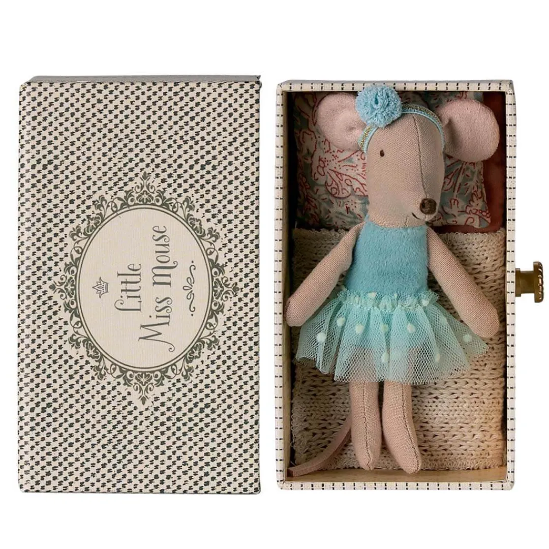 Maileg Dolls|Maileg Collection < Little Sister Dance Mouse with Daybed