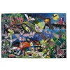 eeBoo Stem Toys|Stem Toys < Love of Bats 100 Piece Jigsaw Floor Puzzle