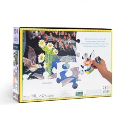 eeBoo Stem Toys|Stem Toys < Love of Bats 100 Piece Jigsaw Floor Puzzle