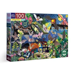 eeBoo Stem Toys|Stem Toys < Love of Bats 100 Piece Jigsaw Floor Puzzle
