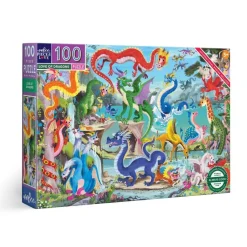 eeBoo 6 Years|5 Years < Love of Dragons Jigsaw Puzzle