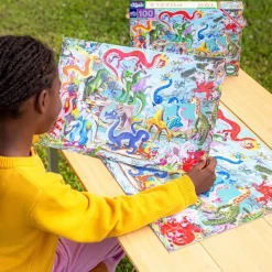 eeBoo 6 Years|5 Years < Love of Dragons Jigsaw Puzzle