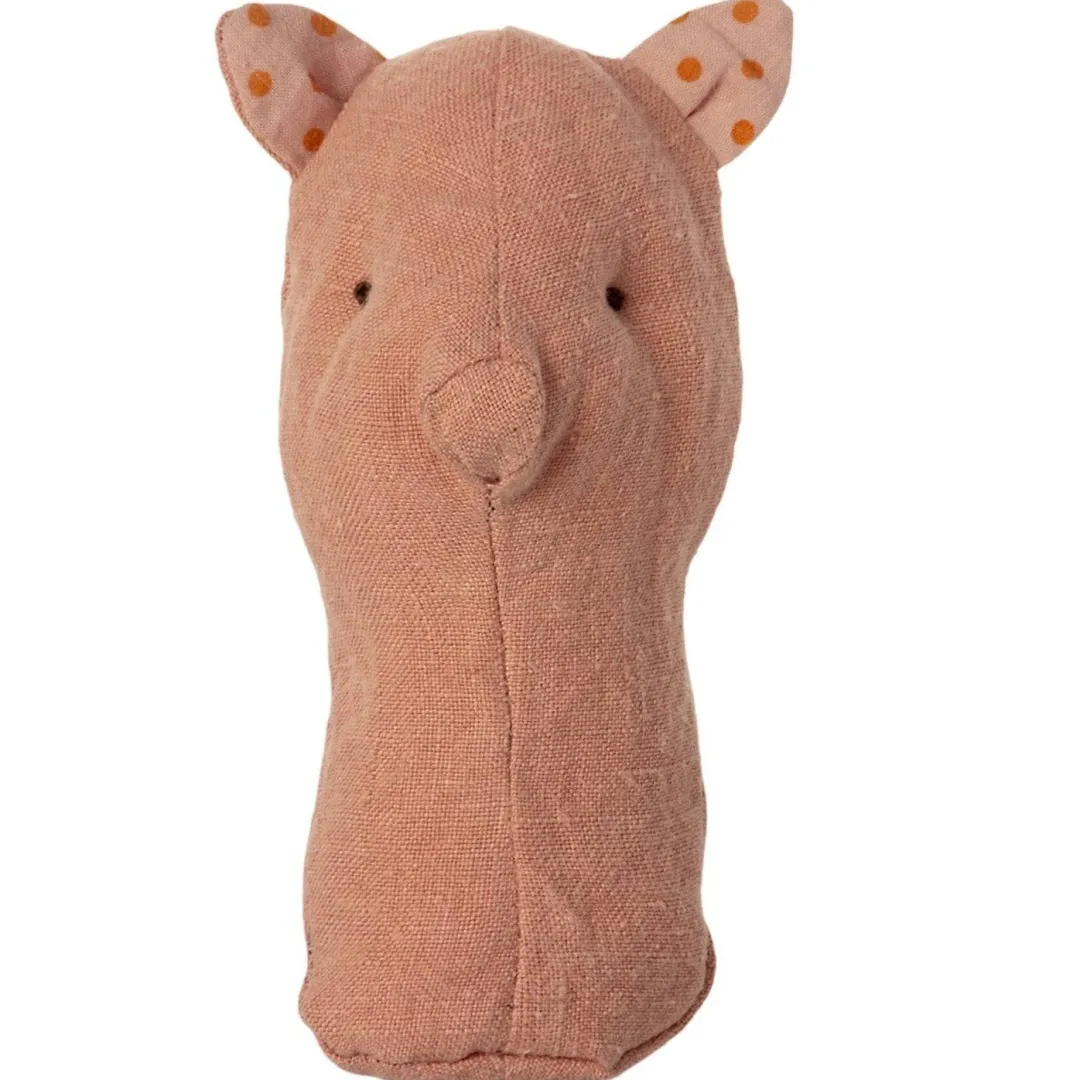 Maileg 12-24 Months|Maileg Collection < Lullaby Friends Pig Rattle