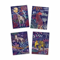 Djeco Other Crafts|7+ Years < Lush Nature Scratch Cards