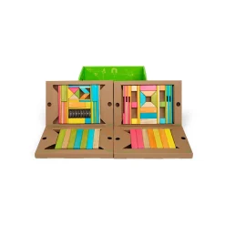 Tegu 12-24 Months|Wooden Toys < Magnetic Wooden Blocks Classroom Kit - 90 Piece Kit