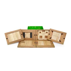 Tegu 12-24 Months|Wooden Toys < Magnetic Wooden Blocks Classroom Kit - 130 Piece Kit