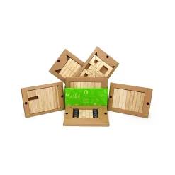 Tegu 12-24 Months|Wooden Toys < Magnetic Wooden Blocks Classroom Kit - 130 Piece Kit