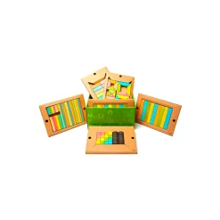 Tegu 12-24 Months|Wooden Toys < Magnetic Wooden Blocks Classroom Kit - 130 Piece Kit