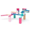 Tegu 2 Years|4 Years < Magnetic Wooden Blocks - 24 Piece Set Blossom