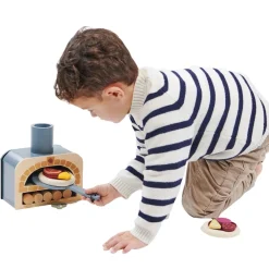 Tender Leaf Toys Wooden Toys|4 Years < Make Me A Pizza Wooden Play Set