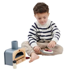Tender Leaf Toys Wooden Toys|4 Years < Make Me A Pizza Wooden Play Set