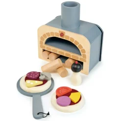 Tender Leaf Toys Wooden Toys|4 Years < Make Me A Pizza Wooden Play Set