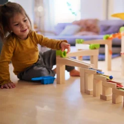 HABA Marble & Ball Runs|Wooden Toys < Marble Run Add On - Musical Steps Track