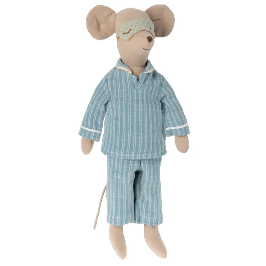 Maileg USA 12-24 Months|Maileg Collection < Medium Mouse in Pajamas